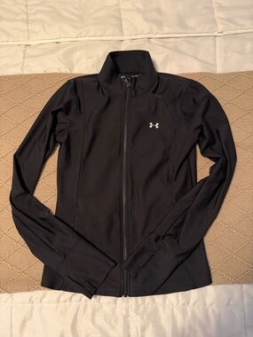 Under Armour Women's Black Full-Zip Performance Jacket
